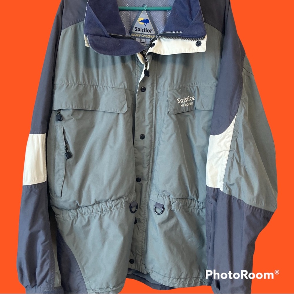 SOLSTICE Men’s Jacket Microshed ski snowboard winter snow SZ: 2XL Outdoor Rugged